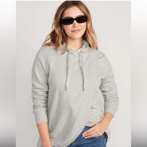 Maternity Cross-Front Nursing Pullover Hoodie